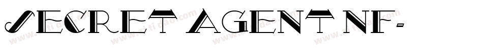 Secret Agent NF字体转换